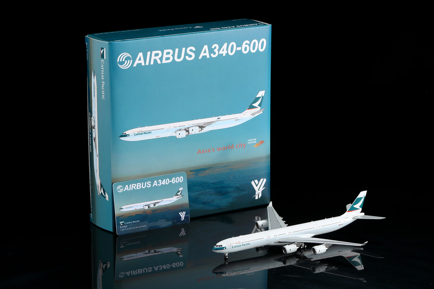 Cathay Pacific Airways A340-600 B-HQC Standard Version image 13