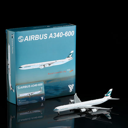 Cathay Pacific Airways A340-600 B-HQC Flap-down image 11