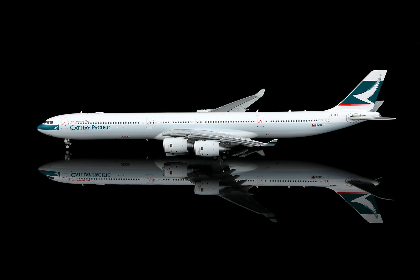 Cathay Pacific Airways A340-600 B-HQC Flap-down image 24