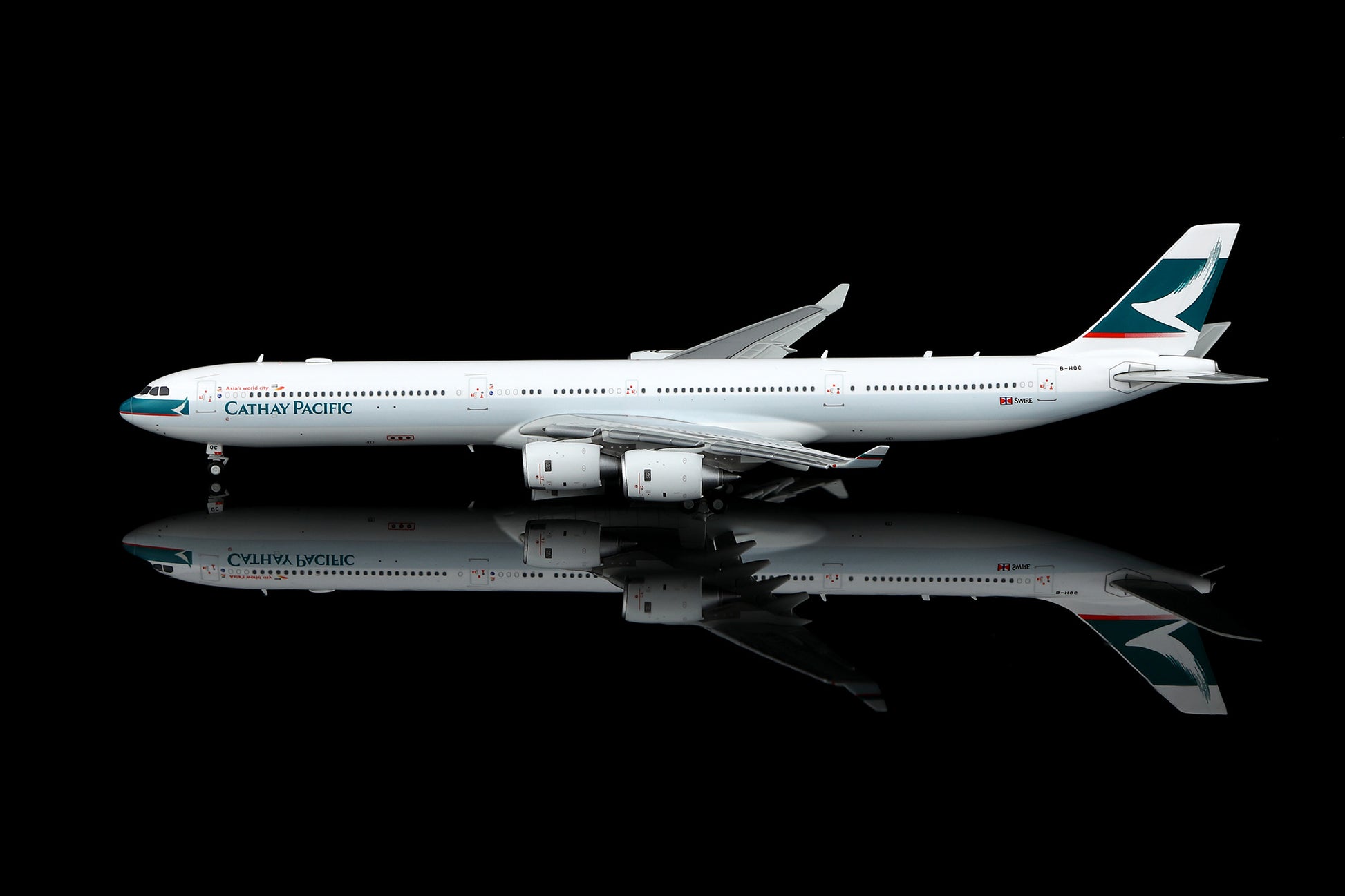 Cathay Pacific Airways A340-600 B-HQC Flap-down image 24