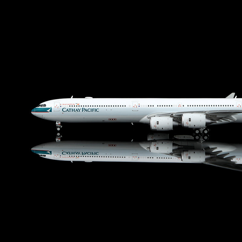 Cathay Pacific Airways A340-600 B-HQC Flap-down image 3
