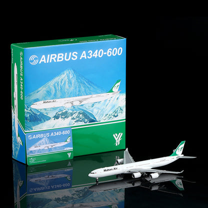 Mahan Air A340-600 EP-MME Flap-down image 11