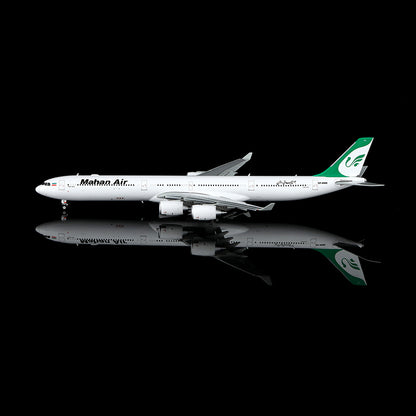 Mahan Air A340-600 EP-MME Flap-down image 12