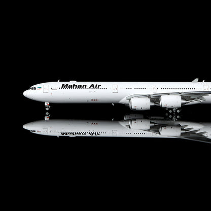 Mahan Air A340-600 EP-MME Flap-down image 6