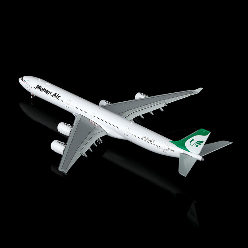 Mahan Air A340-600 EP-MME Flap-down image 9