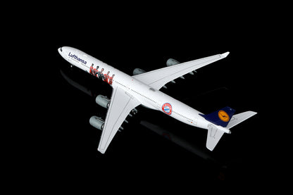 Lufthansa A340-600 Reg. D-AIHZ Bayern Munich Livery Standard Version image 5
