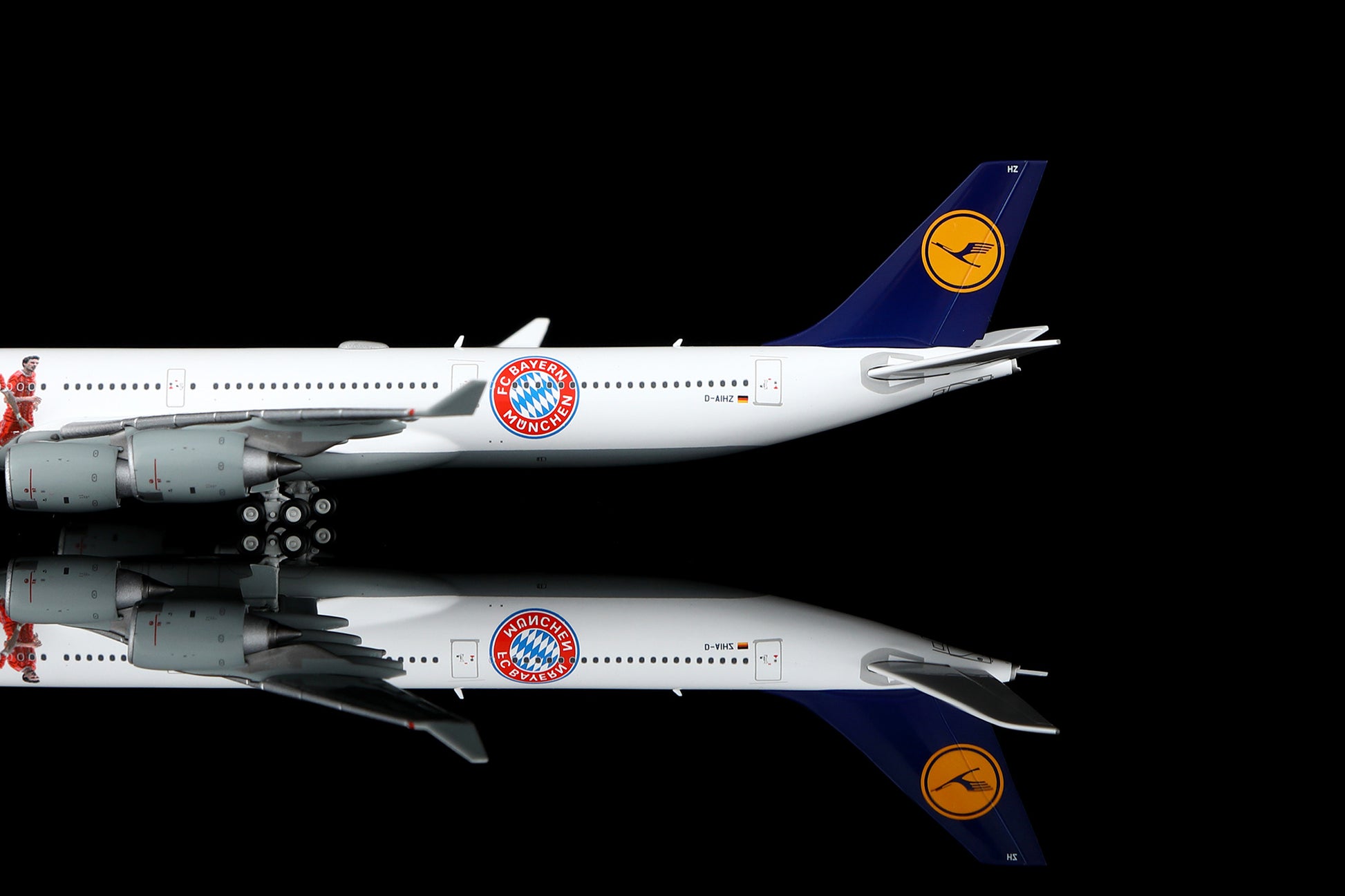 Lufthansa A340-600 Reg. D-AIHZ Bayern Munich Livery Standard Version image 8