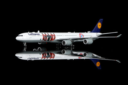 Lufthansa A340-600 Reg. D-AIHZ Bayern Munich Livery Standard Version image 9