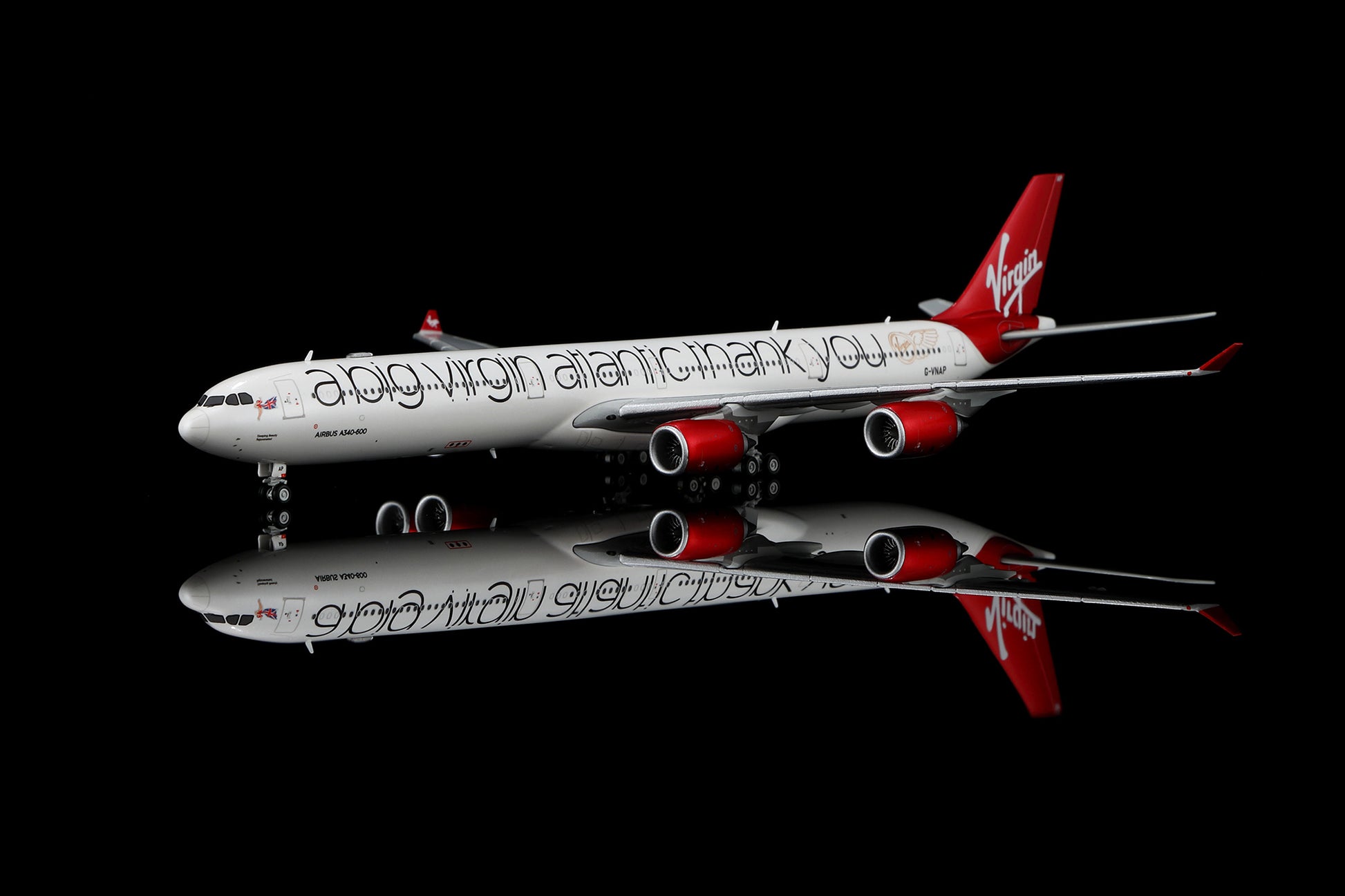 Virgin Atlantic A340-600 Reg. G-VNAP Standard Version image 9