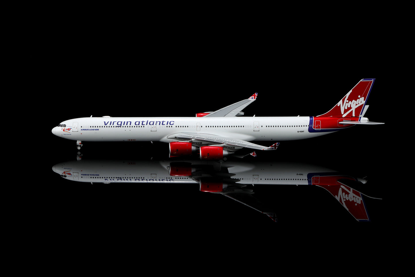 Virgin Atlantic A340-600 Reg. G-VSHY Standard Version COVER