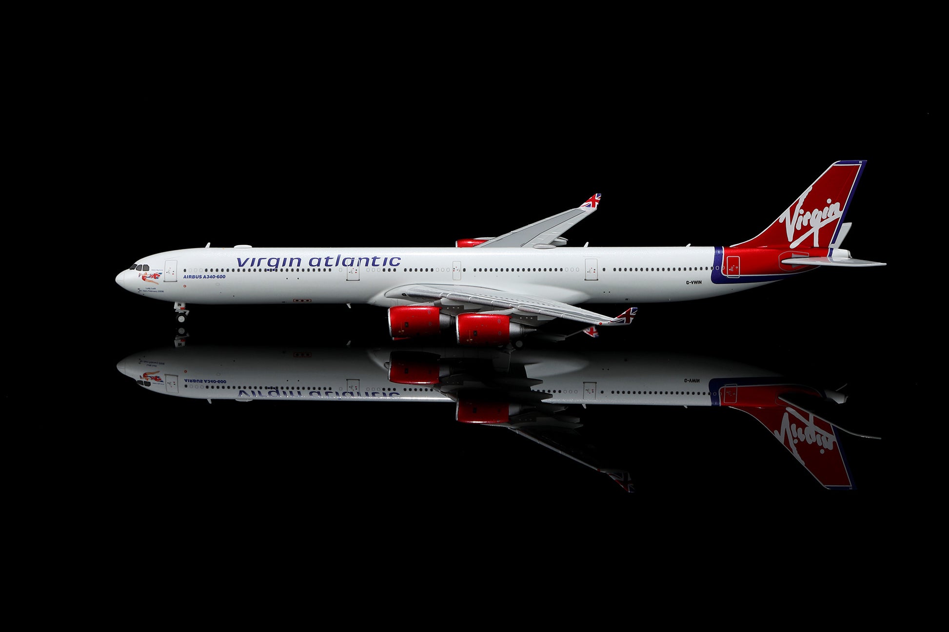 Virgin Atlantic A340-600 Reg. G-VWIN Standard Version image 12