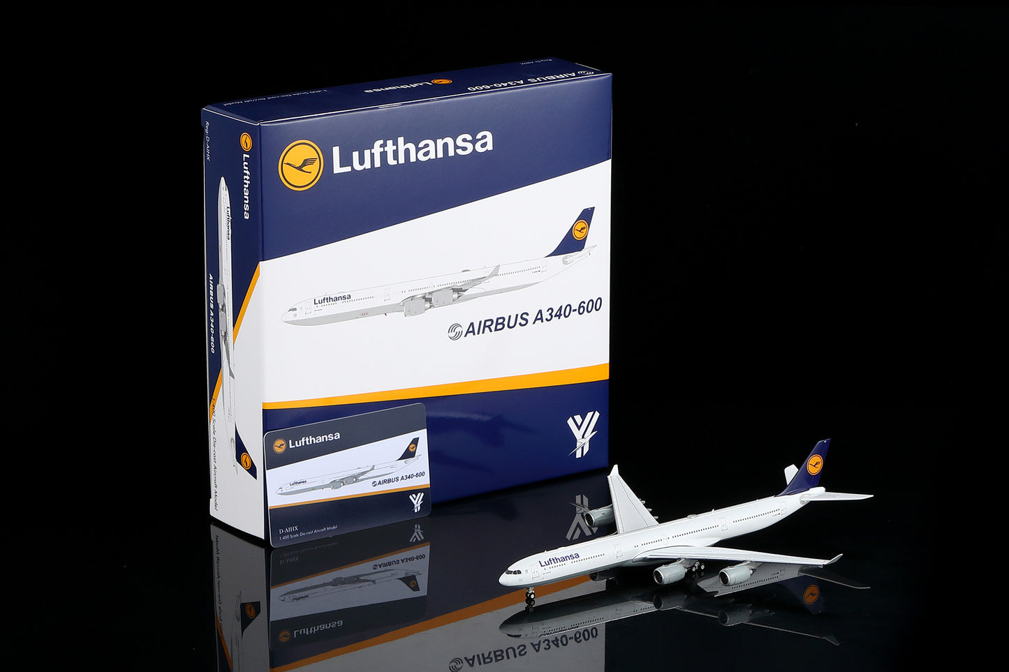Lufthansa A340-600 Reg. D-AIHX Standard Version COVER