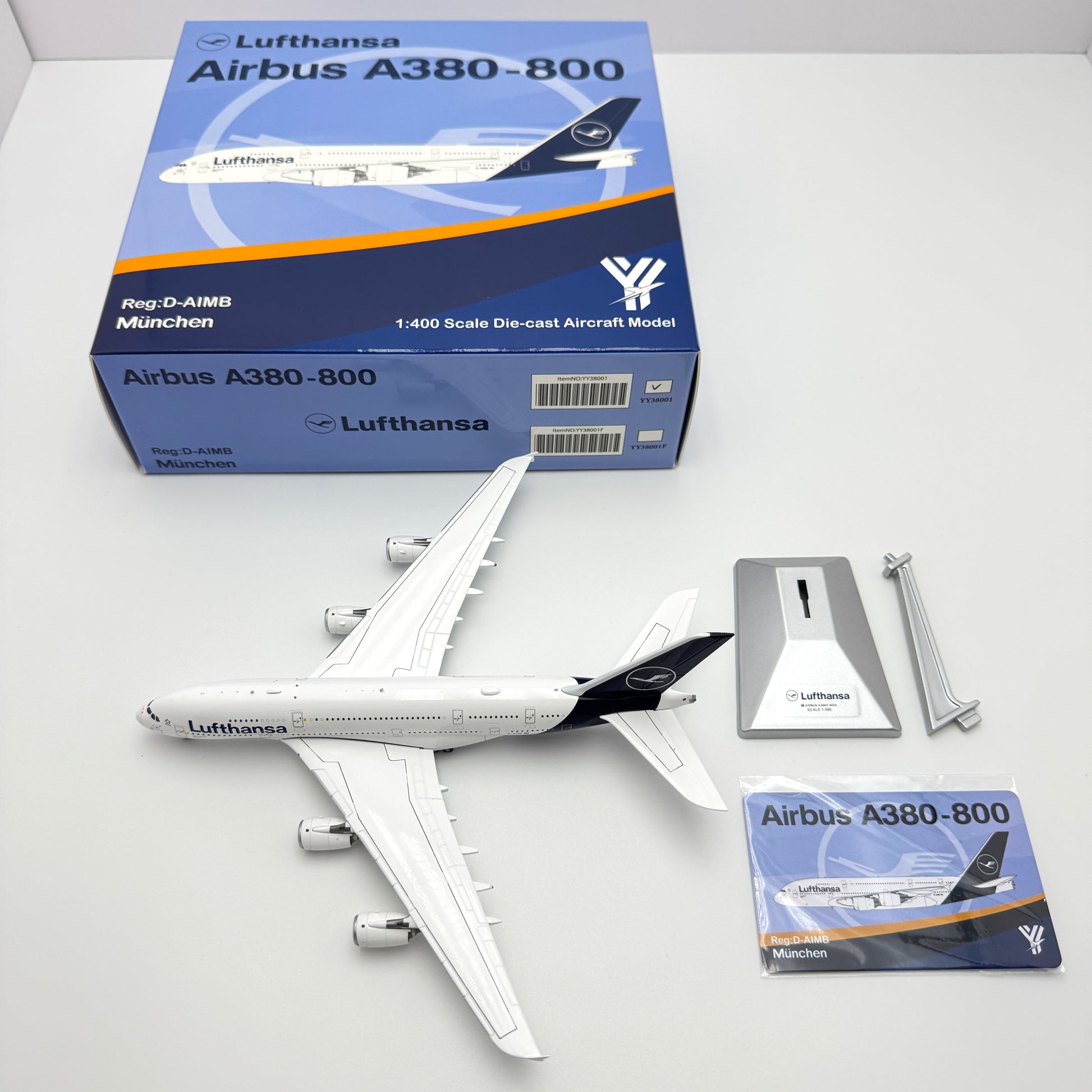 Lufthansa A380 New Livery Reg. D-AIMB image 1