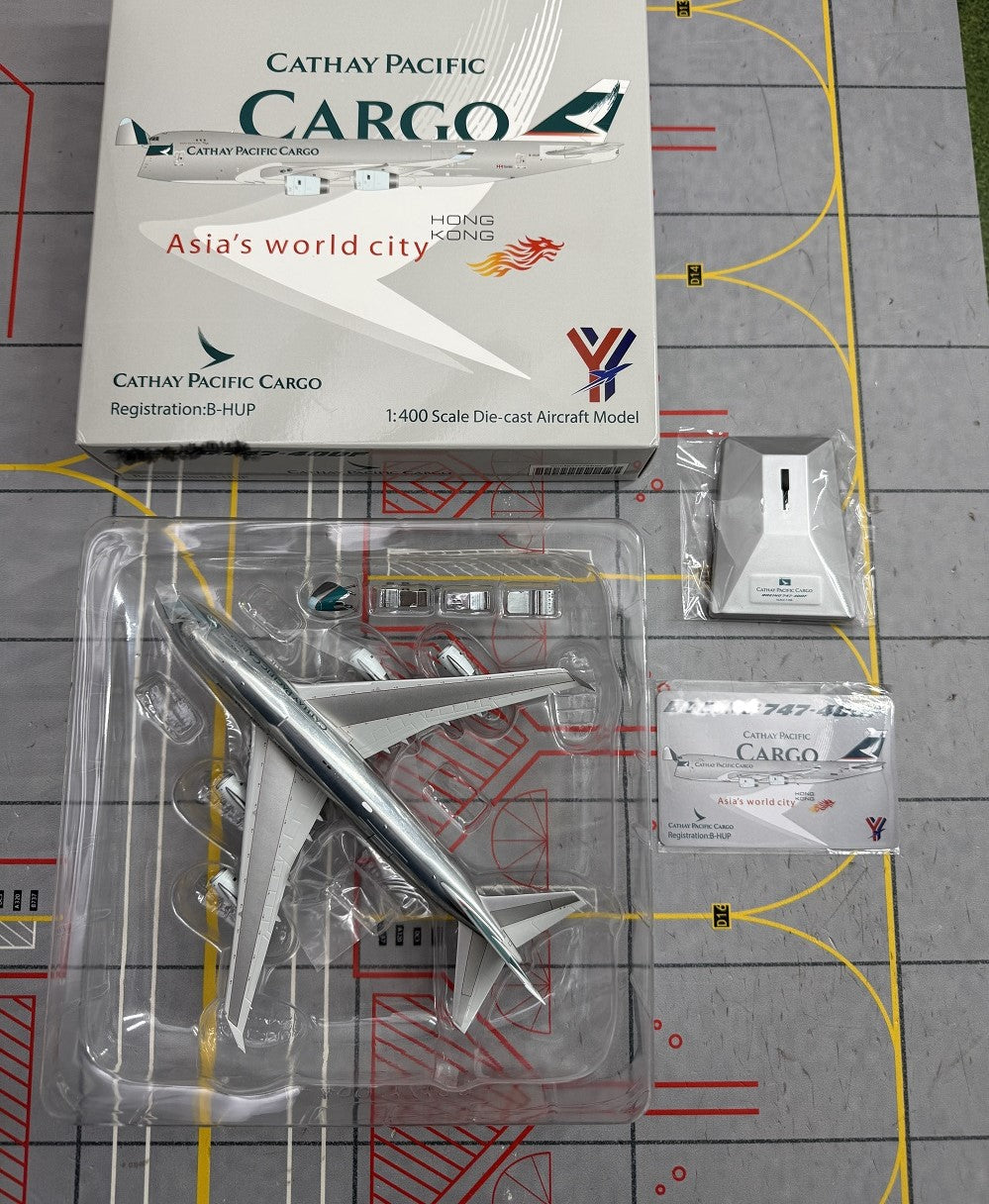 Cathay Pacific Boeing 747-400 Polished Reg. B-HUP image 1