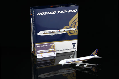 Singapore Boeing 747-400 Reg. 9V-SMU Standard Version COVER