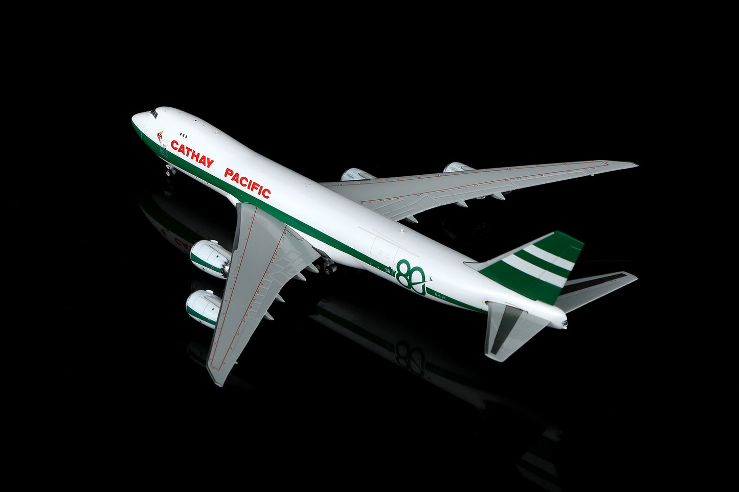 Cathay Pacific B747-8F B-LJE " 80th Anniversary Retro " Standard Version image 10