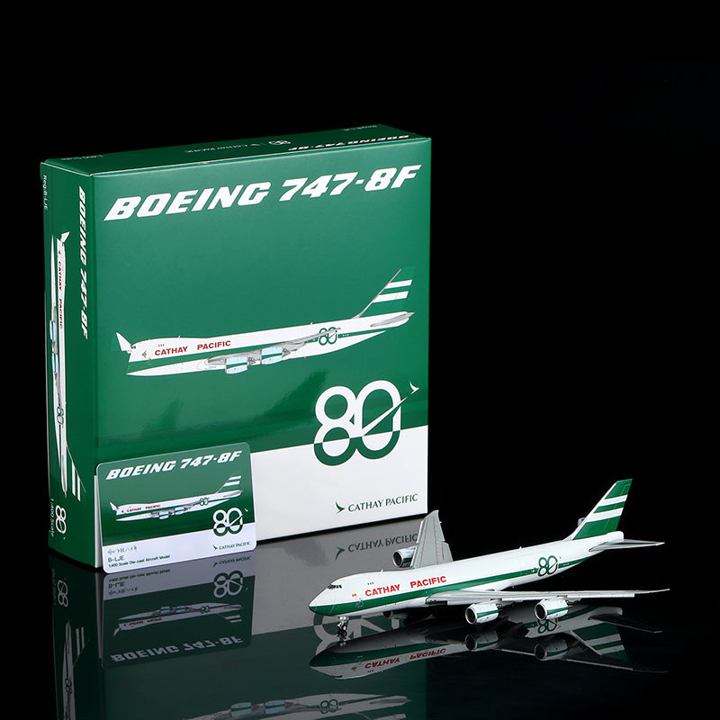 Cathay Pacific B747-8F B-LJE " 80th Anniversary Retro " Flap-down image 11