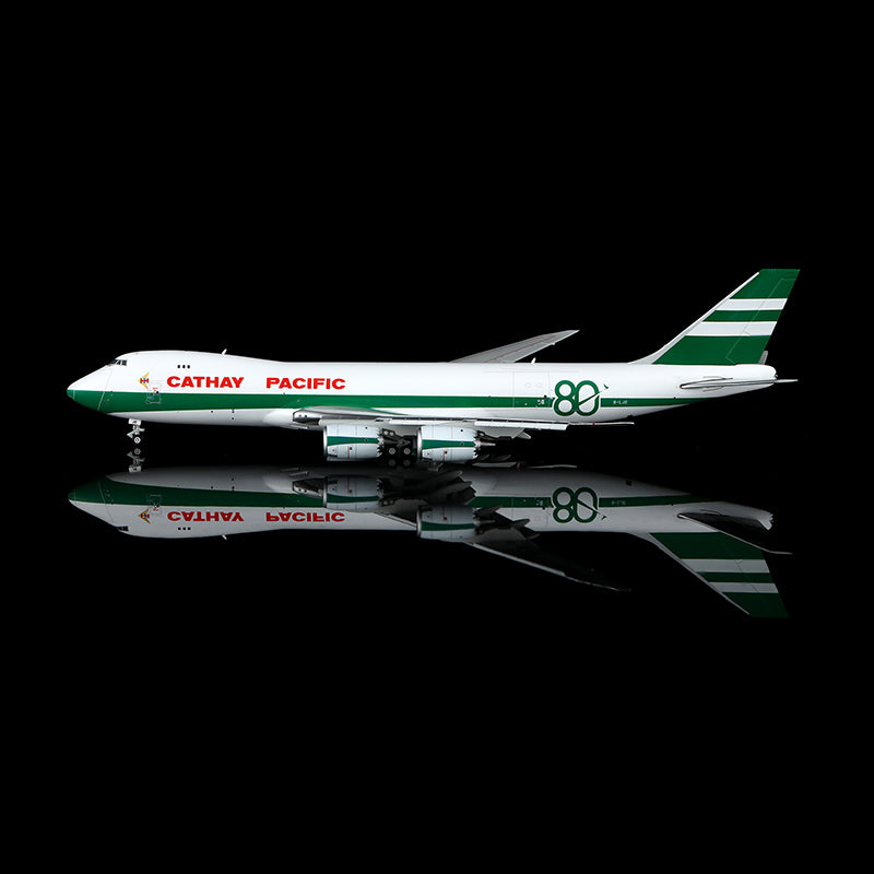 Cathay Pacific B747-8F B-LJE " 80th Anniversary Retro " Flap-down image 12