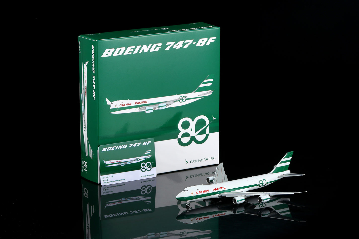 Cathay Pacific B747-8F B-LJE " 80th Anniversary Retro " Flap-down image 23