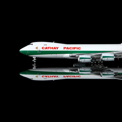 Cathay Pacific B747-8F B-LJE " 80th Anniversary Retro " Flap-down image 6