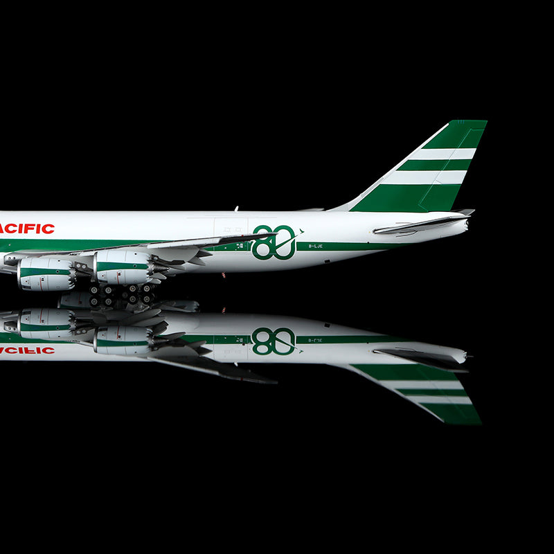 Cathay Pacific B747-8F B-LJE " 80th Anniversary Retro " Flap-down image 7