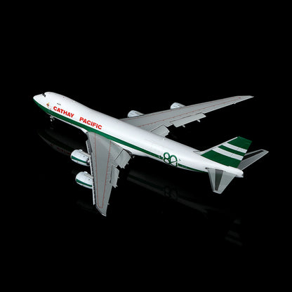 Cathay Pacific B747-8F B-LJE " 80th Anniversary Retro " Flap-down image 9