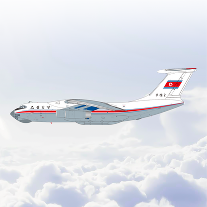 1/200 Air Koryo Ilyushin Il-76 P-912 L2302